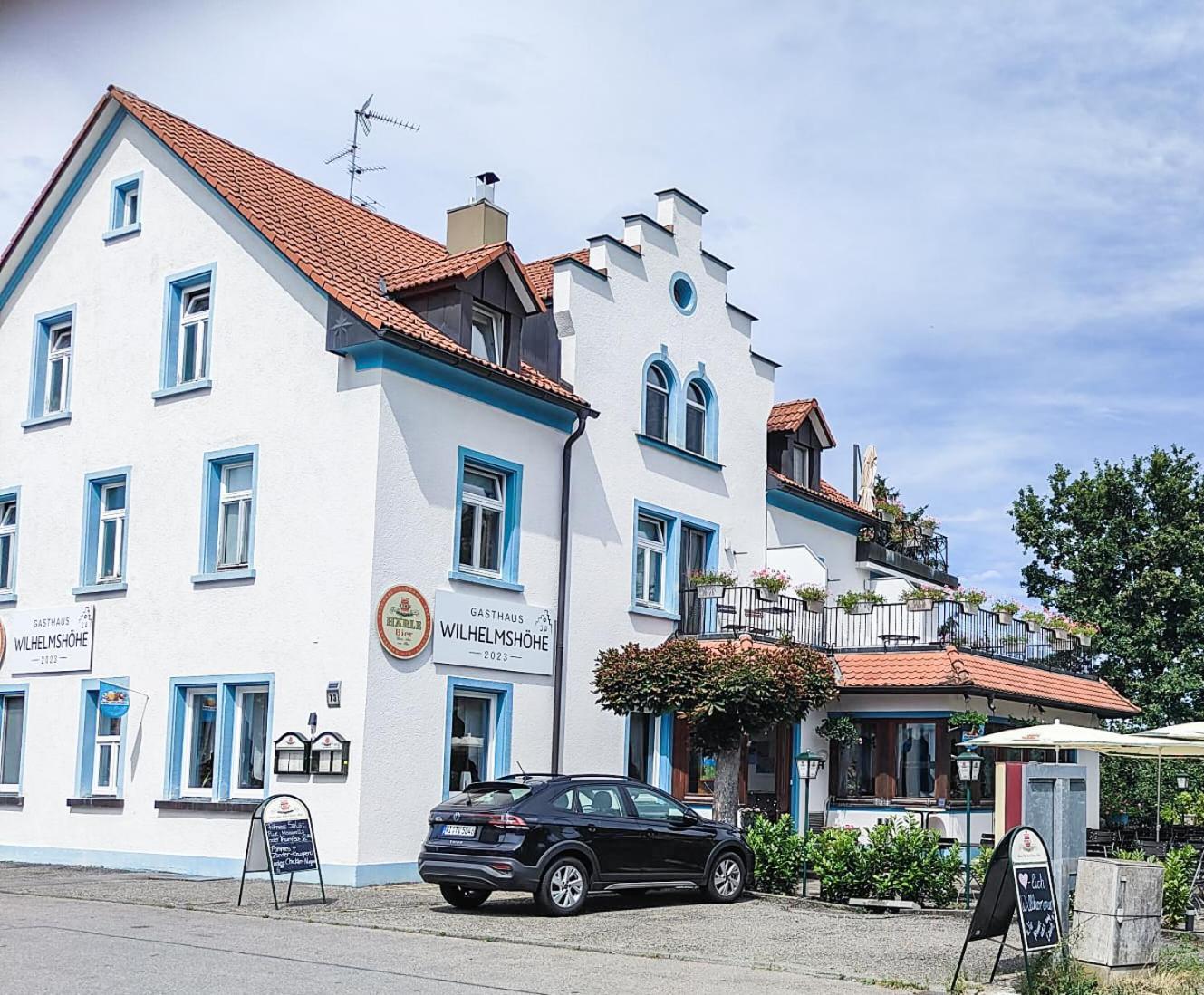 Gasthaus Wilhelmshoehe Wasserburg Ngoại thất bức ảnh